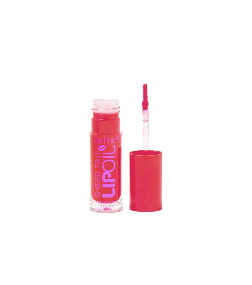 Technic Sheer Tint Lip Oil Crimson Red Gloss 6Ml