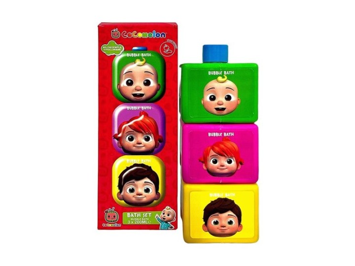 Cocomelon Stackable Bubble Bath Cubes 24
