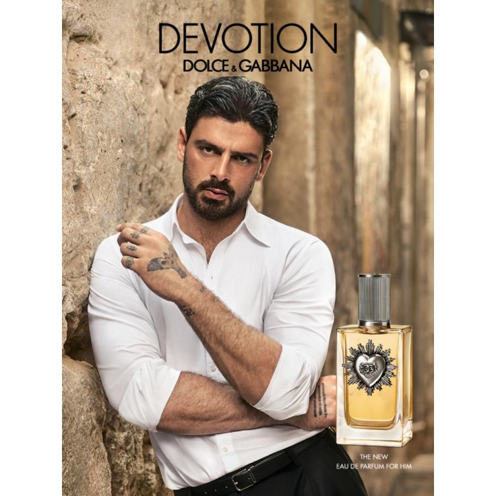 Dolce & Gabbana Devotion Pour Homme Eau De Parfum 50Ml – Mens Perfume Spray