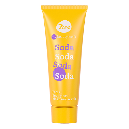 7Days Facial Deep Pore Cleanse & Scrub Soda 80Ml
