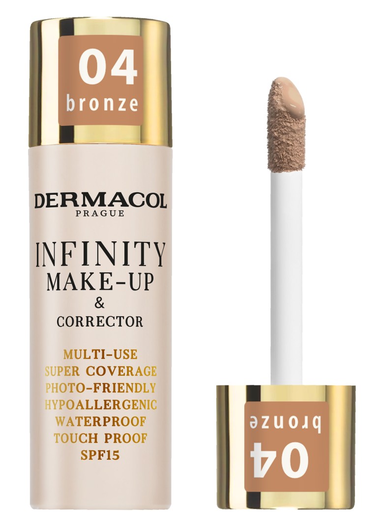 Dermacol  Infinity Make-Up & Concealer 04 Bronze