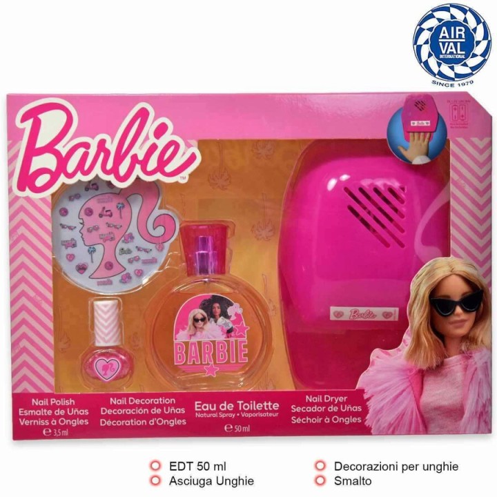 Air-Val Barbie Eau De Toilette & Manicure Kit – 50Ml
