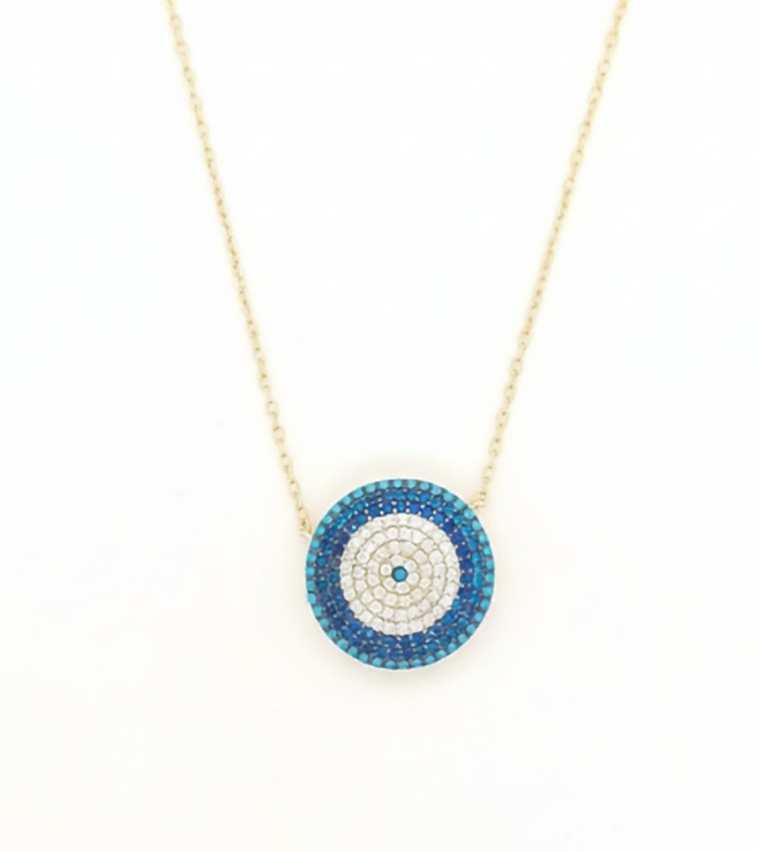 Turquoise Evil Eye Necklace