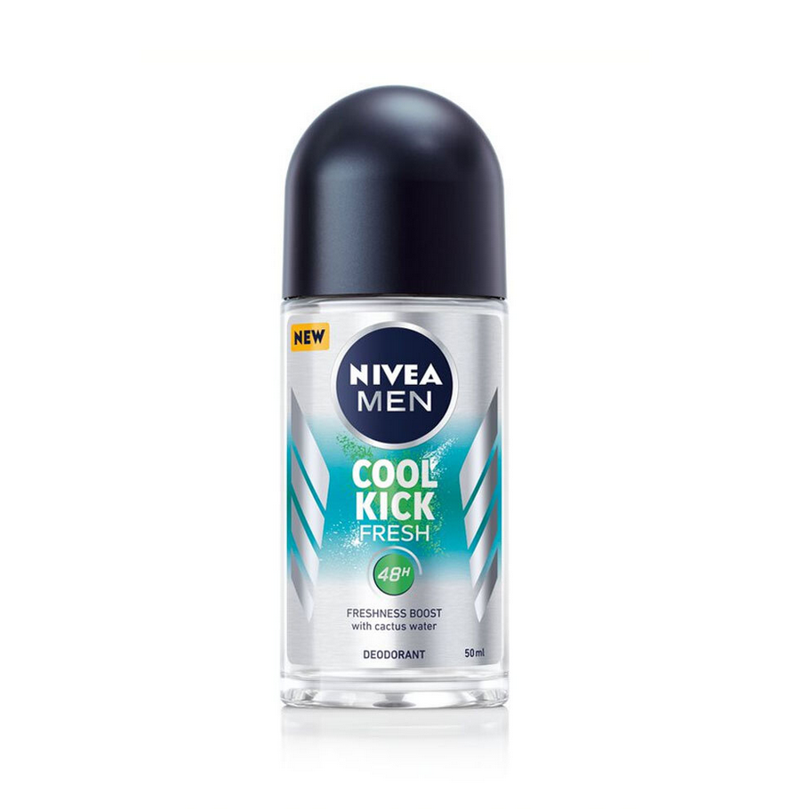 Nivea Men Deodorant Roll-On 50Ml - Cool Kick Fresh