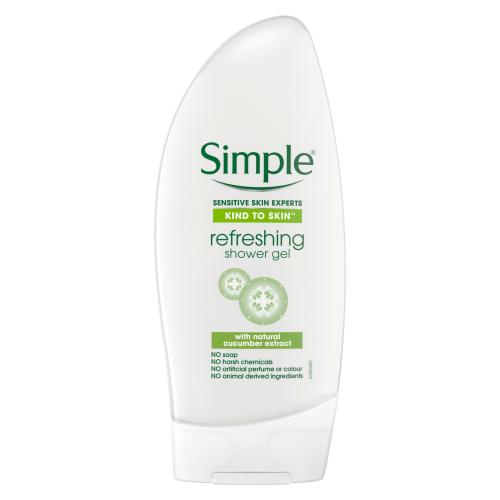 Simple Refreshing Shower Gel 250ml