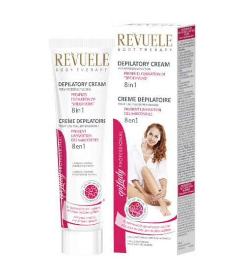Revuele Depilatory Cream 8in1 For Hypersensitive Skin 125ml
