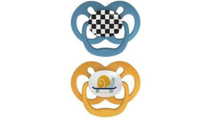 Dr Brown's Advantage Blue Pacifier (6-18m) 2 pack