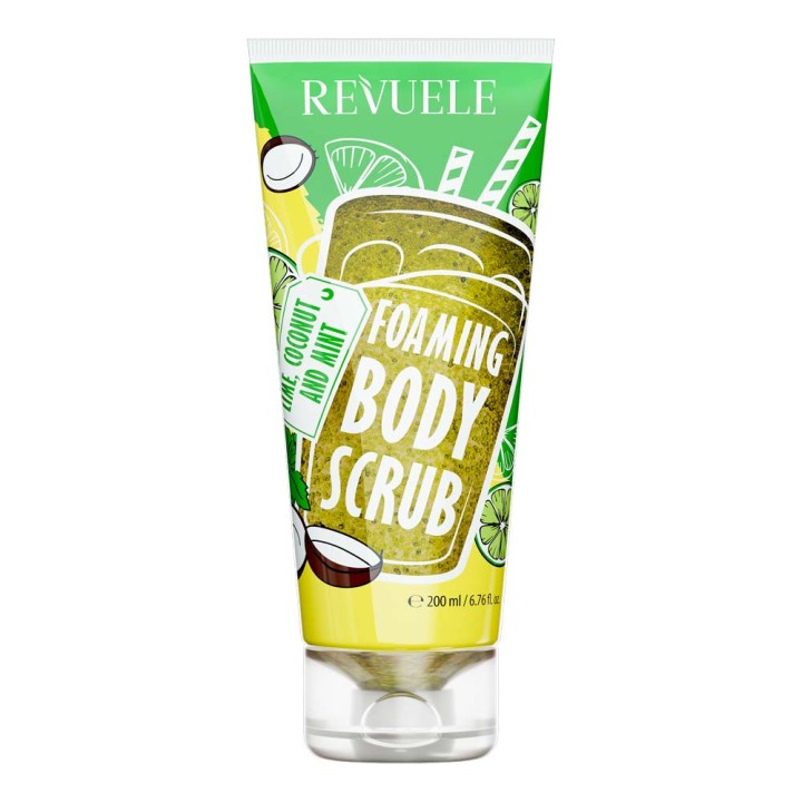 Revuele Foaming Body Scrub Coconut& Mint 200Ml