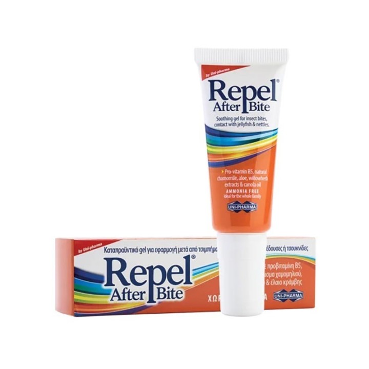 Uni-Pharma Repel After Bite Gel (20ml) - Soothing Gel for Bites