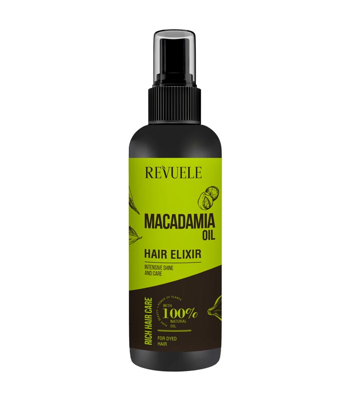 REVUELE Macadamia Oil Hair Elixir 120ml Shine and Care