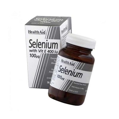 Health Aid Selenium 100Mg Vitamin E 400Iu 30 Capsules