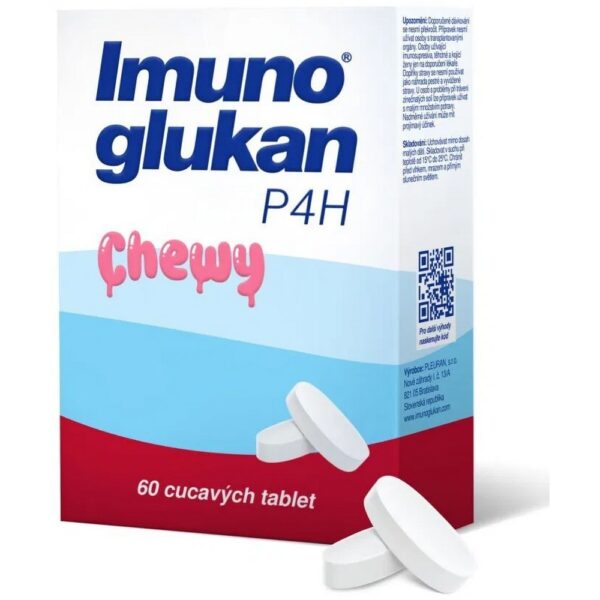 IMUNOGLUKAN P4H CHEWY 60 CHEWABLE TABS