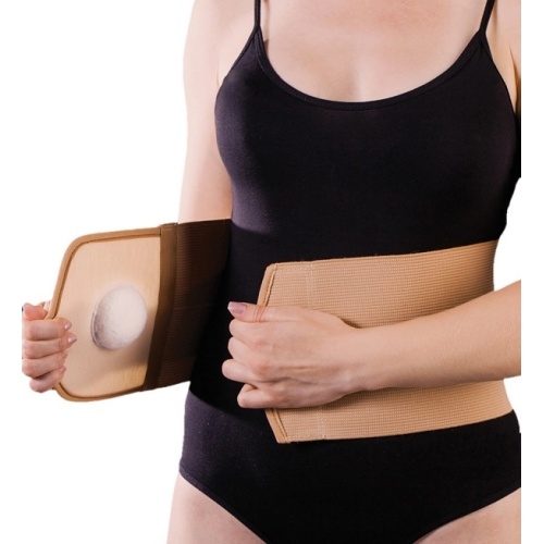 Anatomic Help 0342 Umbilical Hernia Belt Color Beige Size XXL