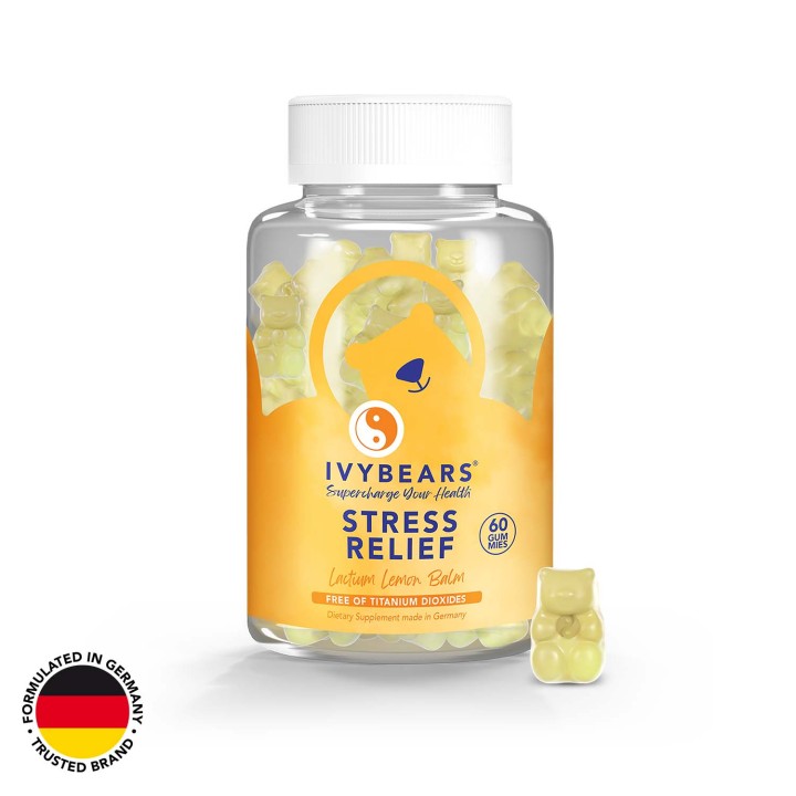 IVYBEARS STRESS RELIEF DIETARY SUPPLEMENT 60 GUMMIES