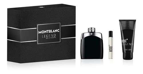 MONT BLANC LEGEND EAU DE TOILETTE SET 100ML+7.5ML+SHOWER GEL 100ML
