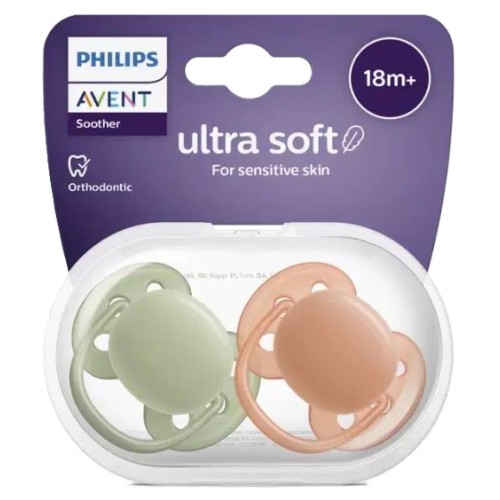 Avent Soother 18M+ Ultra Soft X2