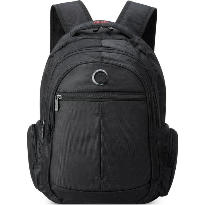 Delsey Paris Element Backpacks Flier Rucksack Bag Black