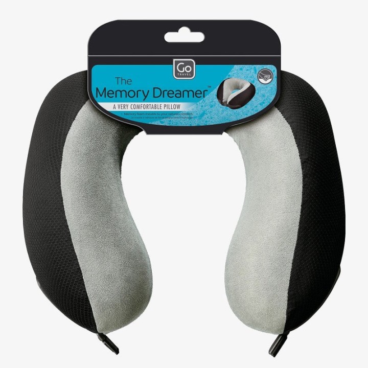 Go Travel Memory Dreamer Pillow Black