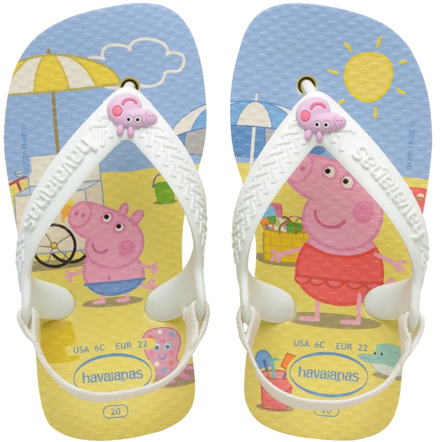 Havaianas Baby Peppa Pig Buttercream size:220