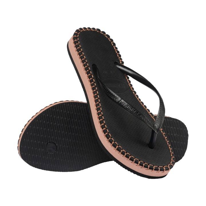 Havaianas Slim Flatform Loop Black Size:35/36