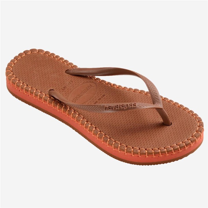 Havaianas Slim Flatform Loop Rust Size:37/38