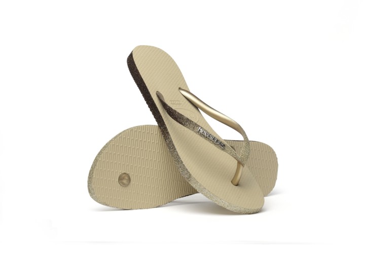 Havaianas Slim Sparkle Ii Sand Grey Size:35/36