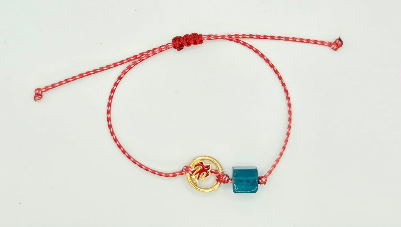 Martaki with swallow and   blue  bead .