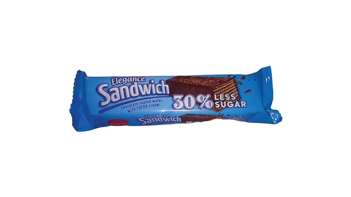 ELEGANCE SANDWICH Cocoa 30% Less Sugar 50G