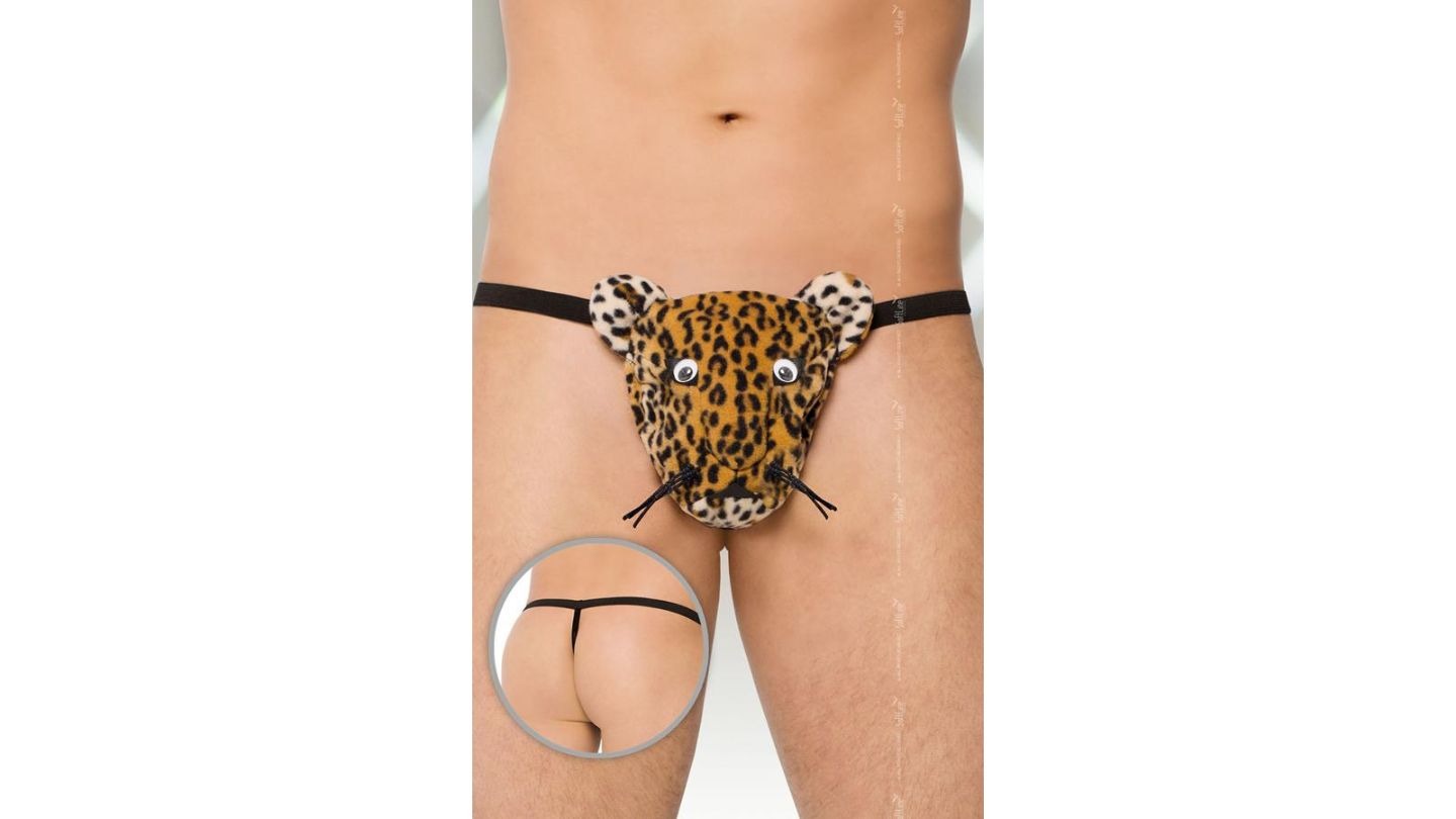 MENS THONGS PANTHER