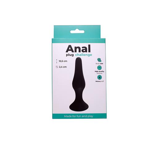 Fantasy – Classic Anal Plug – Black, Silicone Small