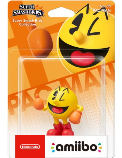 Amiibo Pac-Man No. 35 (Super Smash Bros)