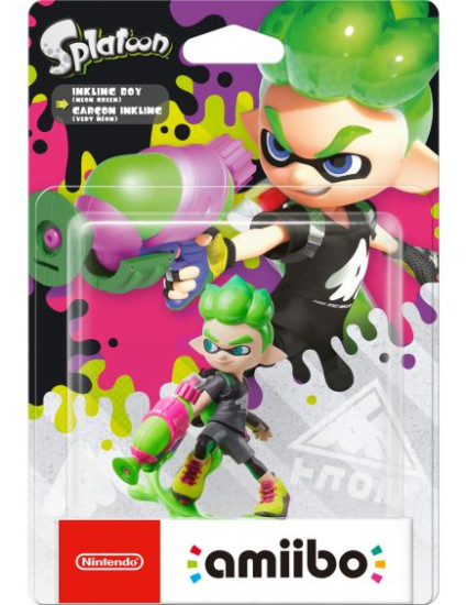 Amiibo Green Boy ( Splatoon)
