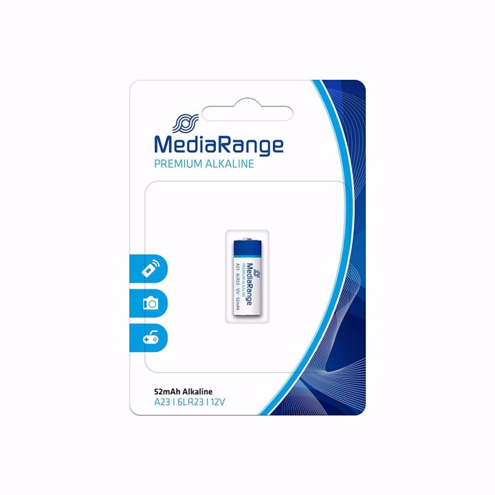 Mediarange 6Lr23 Premium A23 12V Alkaline Battery (Mrbat114)
