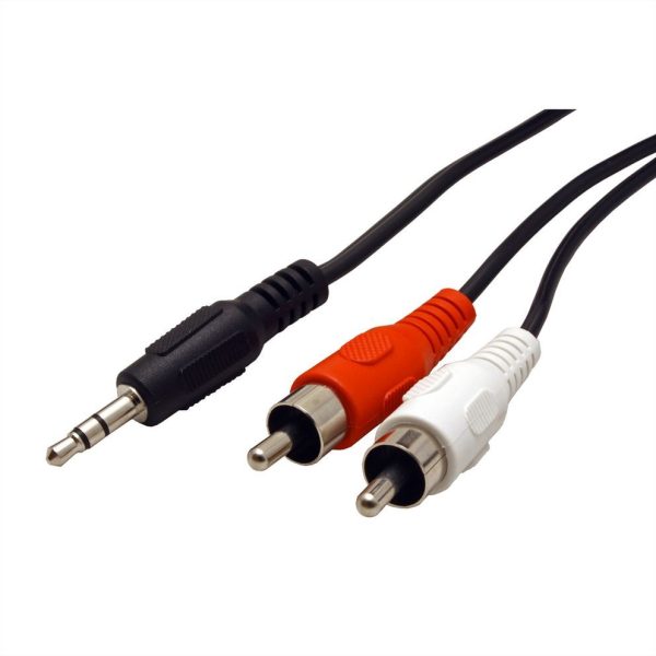 Mediarange Rca Stereo To Aux 3.5Mm 1.0M Mrcs164