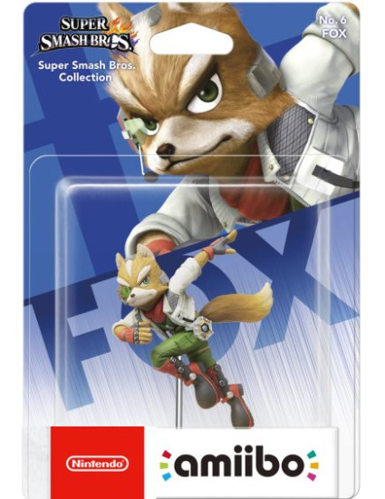 Amiibo Fox No.6 (Super Smash Bros)