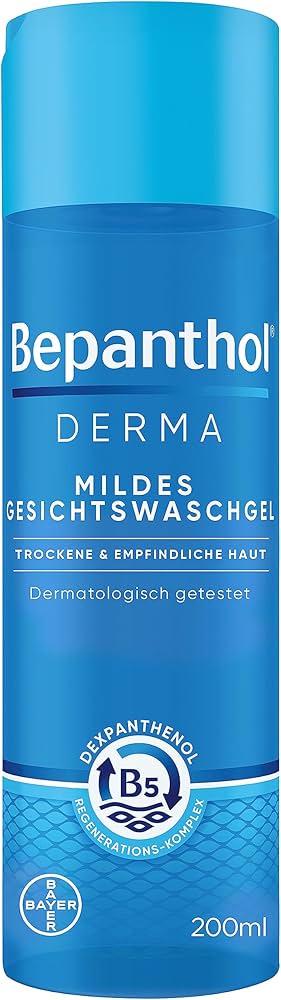 Bepanthol Face Wash Gel 200ml Dry, Wash