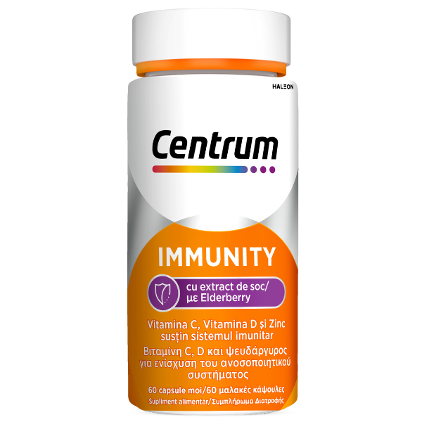 Centrum Immunity Elderberry 60 Soft Capsules