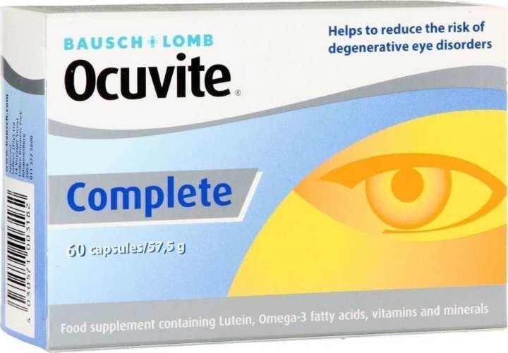 Bausch + Lomb Ocuvit Eye Complete 60 Tablets