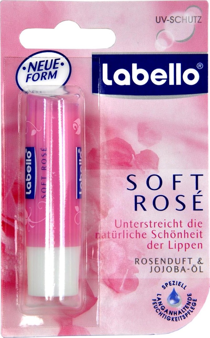 Labello Soft Rose Lip Balm 4.8G