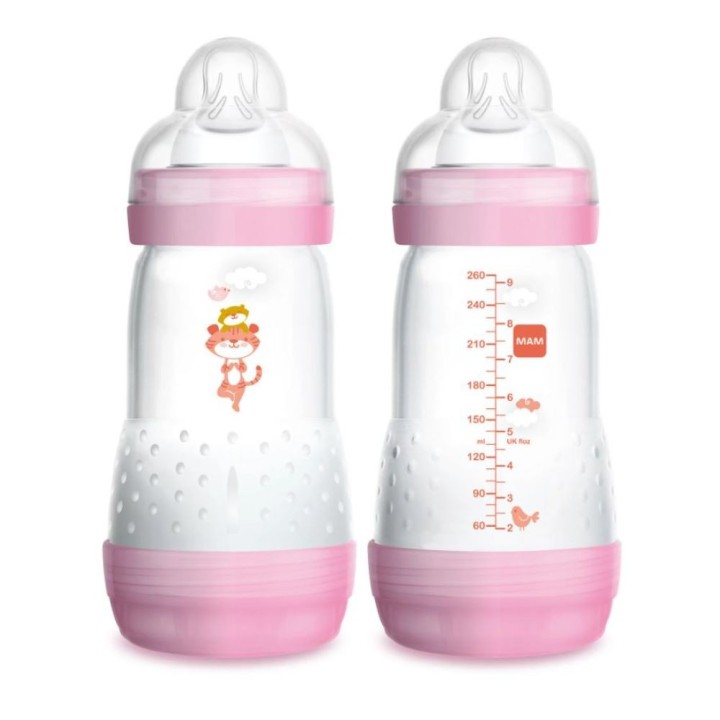 MAM EASY START ANTICOLIC 260ML DPACK  PINK