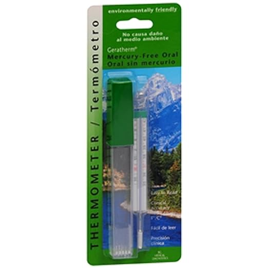Geratherm Mercury Free Oral Glass Thermometer