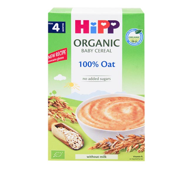 HIPP organic baby cereal 200g - 100% Oat (without milk)