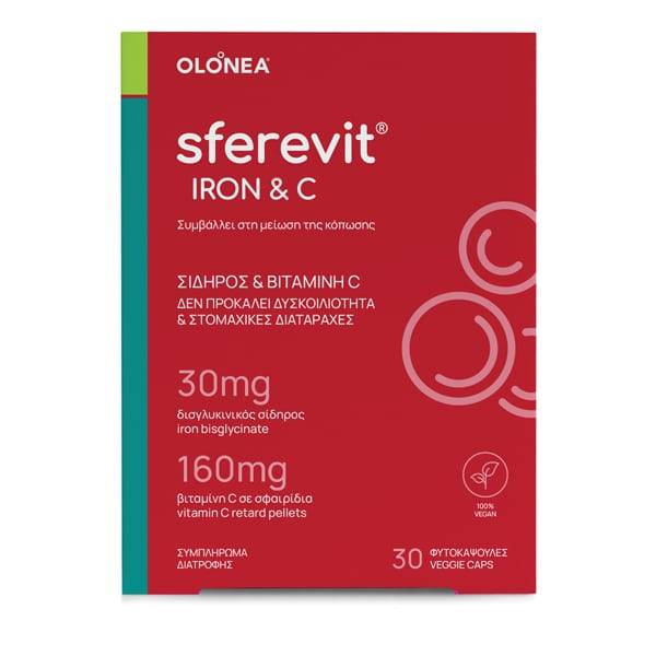 OLONEA SFEREVIT IRON & C VEGGIE CAPSULES 30S