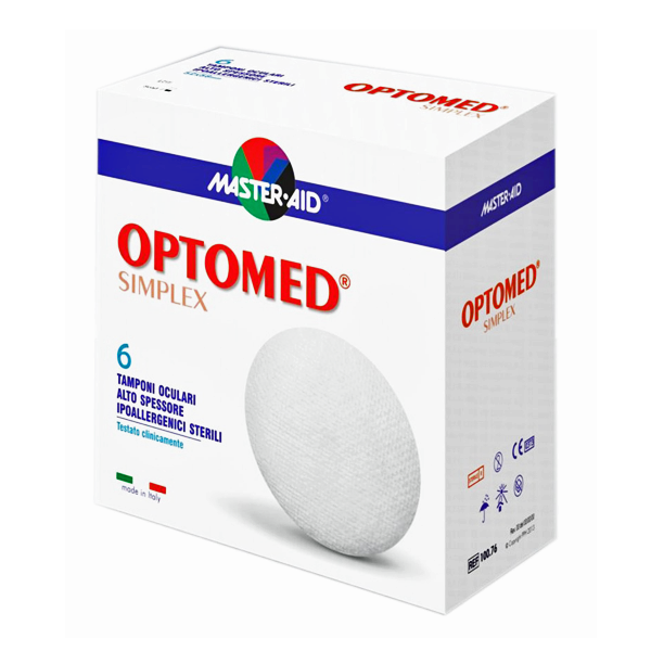 MASTER AID Optomed Simplex Soft Eye 6-Compresses