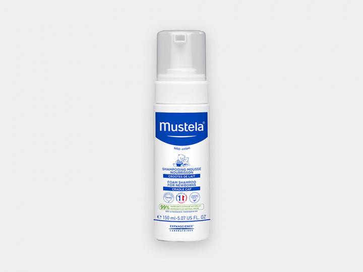 Mustela Foam Hair Shampoo Newborns 150Ml