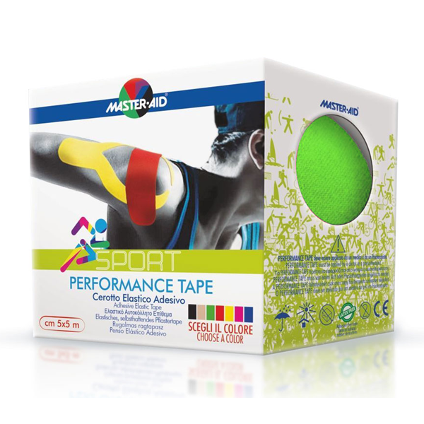 Master Aid Performance Black Tape 5Cmx5M