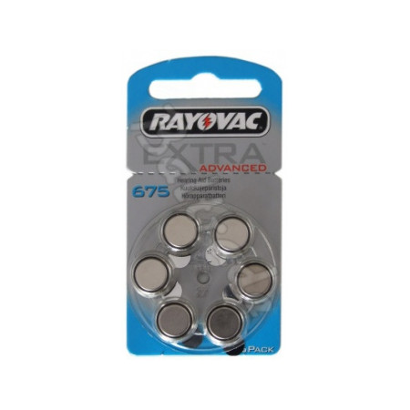RAYOVAC SIZE 675 BLUE 1 Batteries
