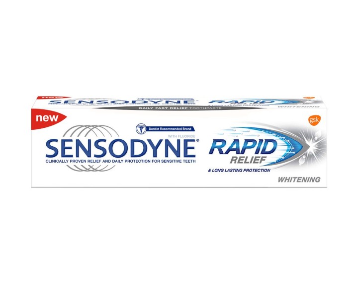 Sensodyne Rapid Relief Whitening 75Ml