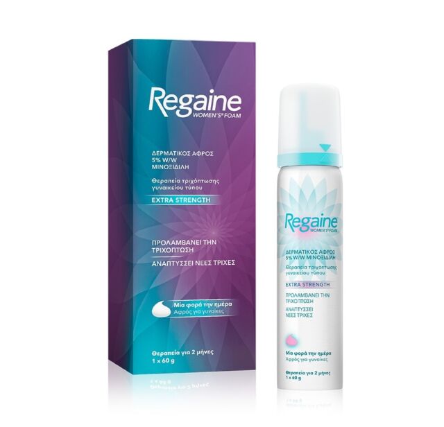 Regaine Foam For Women 5 Minoxidil Extra Strenght 1 X 60Ml