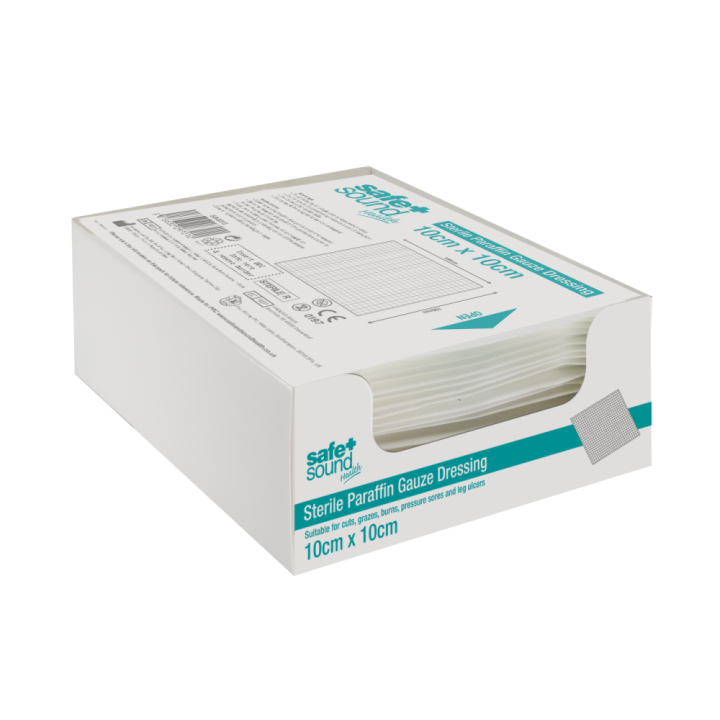 STERLIE PARAFFIN GAUZE DRESSING (10cm x 5cm)